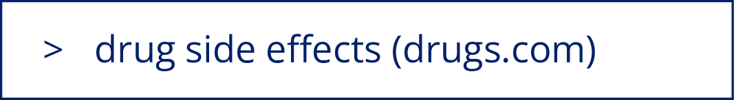 Drug side effects (drugs.com)
